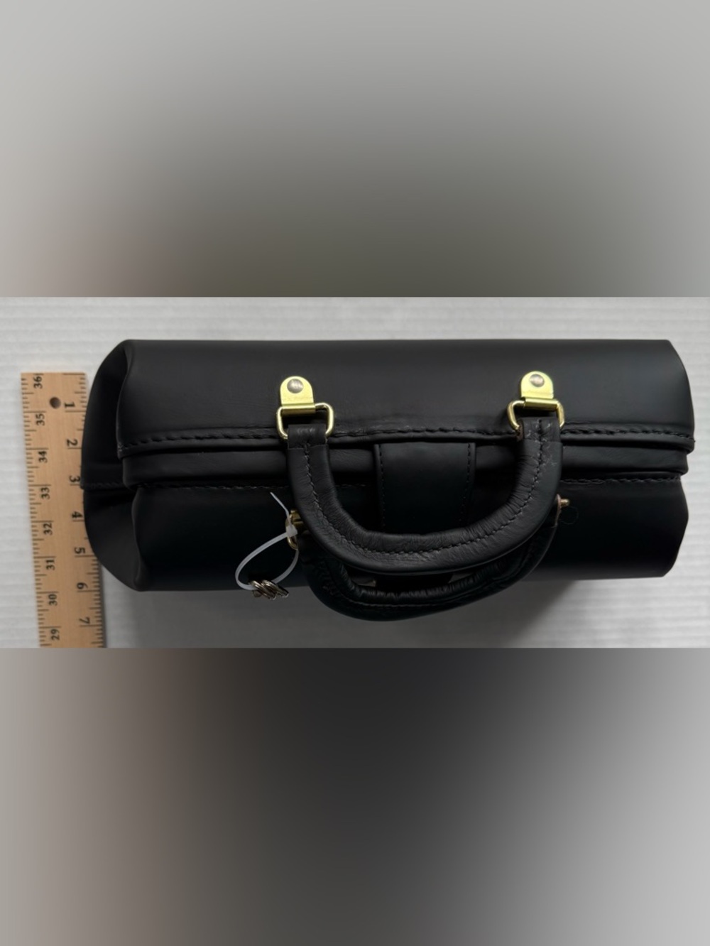 NEW Professional Case, Inc. Leather Doctor Bag Black - Picture 8 of 10